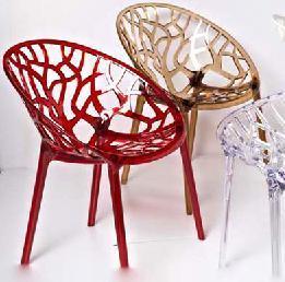 家用有机玻璃椅子 有机玻璃制品 七彩云 亚克力椅子 (156-APC)