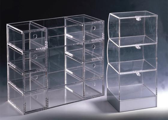 展示盒 有机玻璃展示盒 资料展示 透明亚克力资料盒